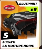 ALU Bugatti La Voiture Noire Blueprints