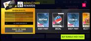Bundle Pass screen