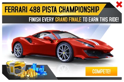 A8 Ferrari 488 Pista Championship Promo