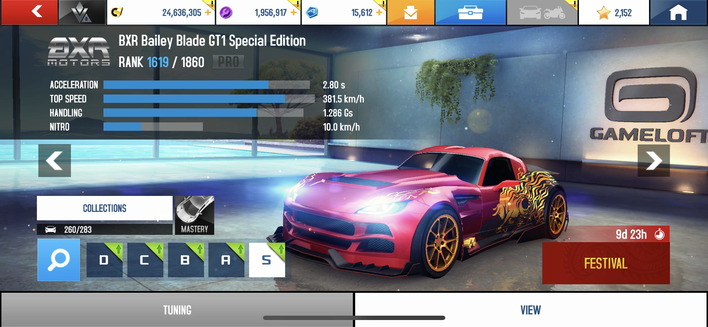 BXR Bailey Blade GT1 Special Edition | Asphalt Wiki | Fandom