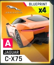 A9 Jaguar C-X75 Blueprints