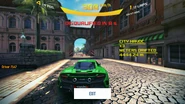 A racer in a McLaren 675LT about to be disqualified post-race, as a penalty for not completing the race. This can happen in both single-player modes and Multiplayer modes.