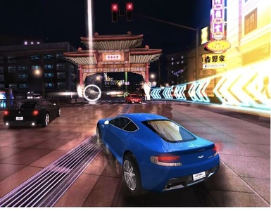 Drift in Asphalt 7: Heat.