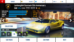 Lamborghini Countach 25th Anniversary (stats) | Asphalt Wiki Lamborghini Countach 25th Anniversary (stats) | Asphalt Wiki