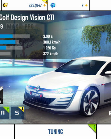 Volkswagen Golf Design Vision Gti Asphalt Wiki Fandom