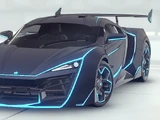 W Motors Lykan HyperSport Neon Edition