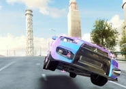 Passing through the Kasr Al-Nile Bridge with the Cairo Tower in the background