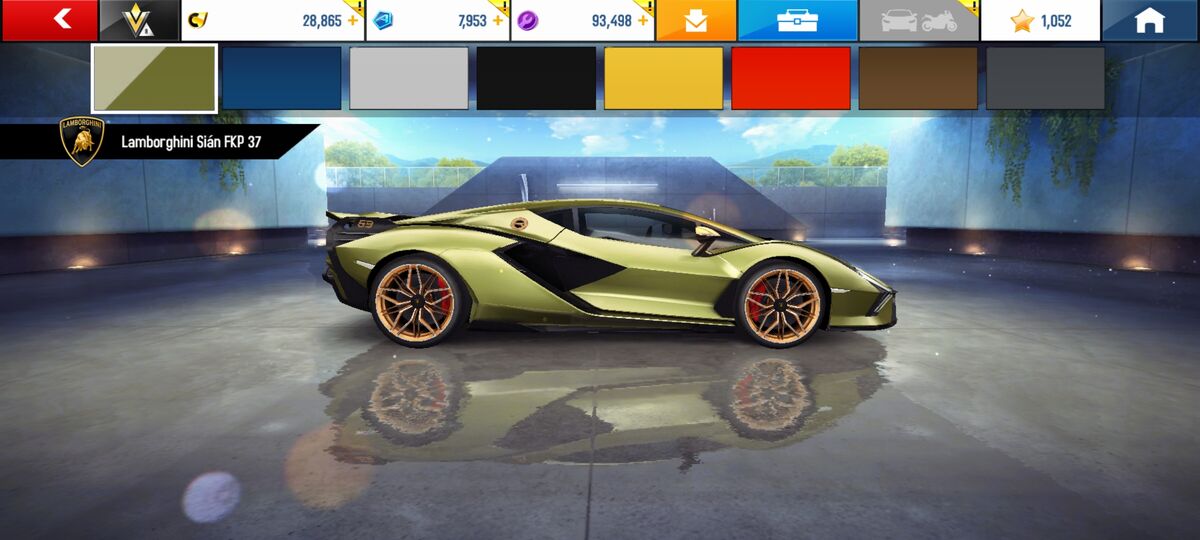 Asphalt 9 lamborghini sian hotsell