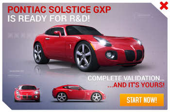 Pontiac Solstice GXP R&D Promo