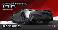 Promo Ad for Pininfarina Battista Black Friday Special Event Rerun (2021)