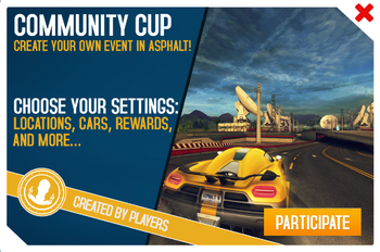 Community Cup ad