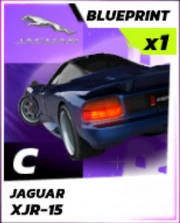 ALU Jaguar XJR-15 Blueprint
