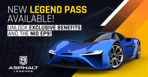 Attention! NIO EP9 Coming to Asphalt 9!