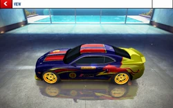 20151116 Chevrolet Camaro GS decal