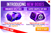 Split Shuffle Box Promo