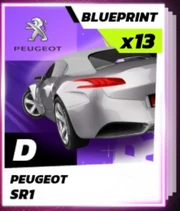 ALU Peugeot SR1 Blueprints