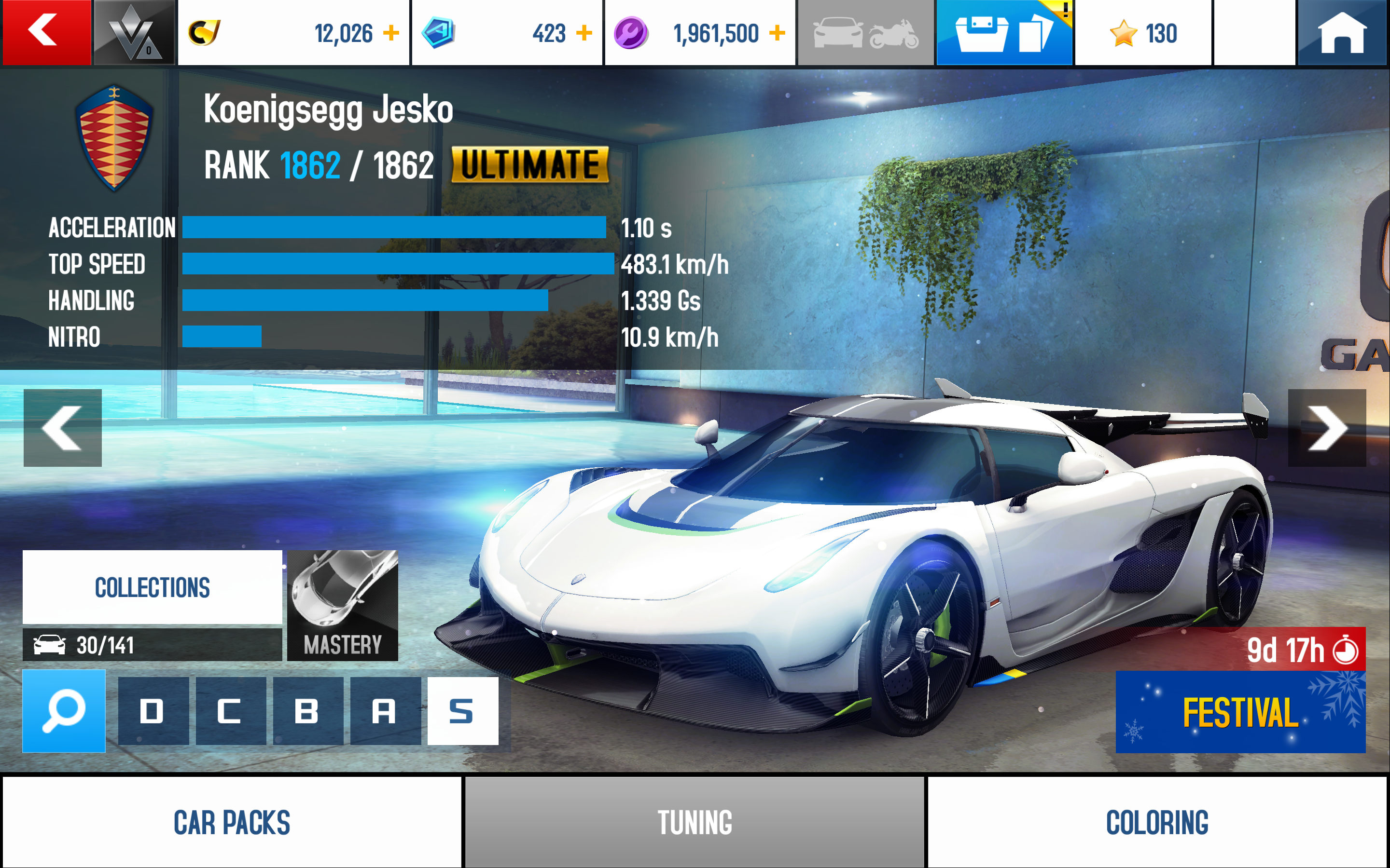 asphalt 9 best cars