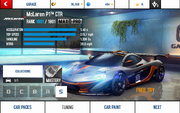 A8 P1 GTR stats (MP MPH)