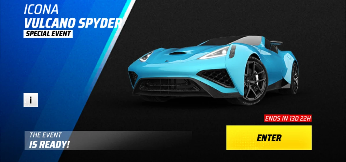 Icona Vulcano Spyder (Special Event) | Asphalt Wiki | Fandom