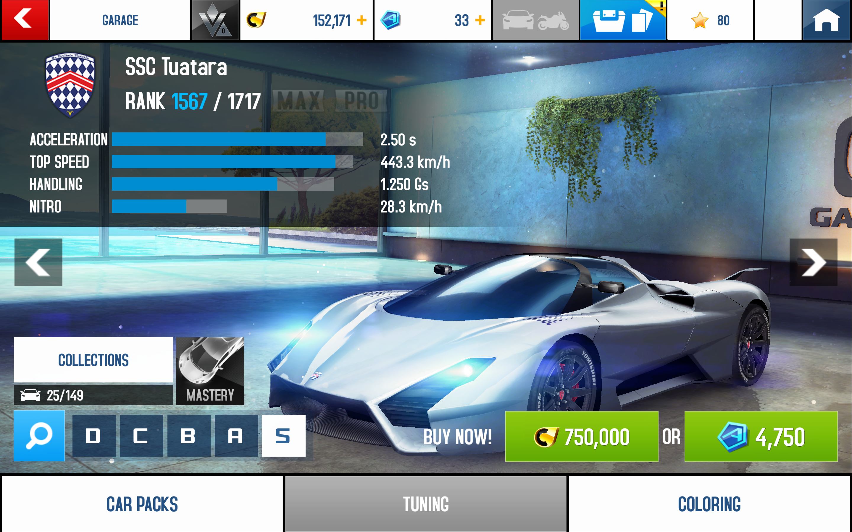 Asphalt 8: Airborne é atualizado e leva o SSC Tuatara para sua garagem 