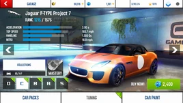 Jaguar F-TYPE Project 7 stock + price