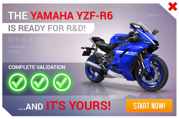 Yamaha YZF-R6 R&D Promo