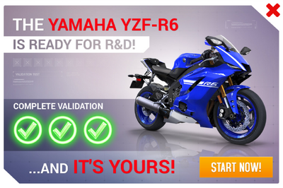 Yamaha YZF-R6 R&D Promo