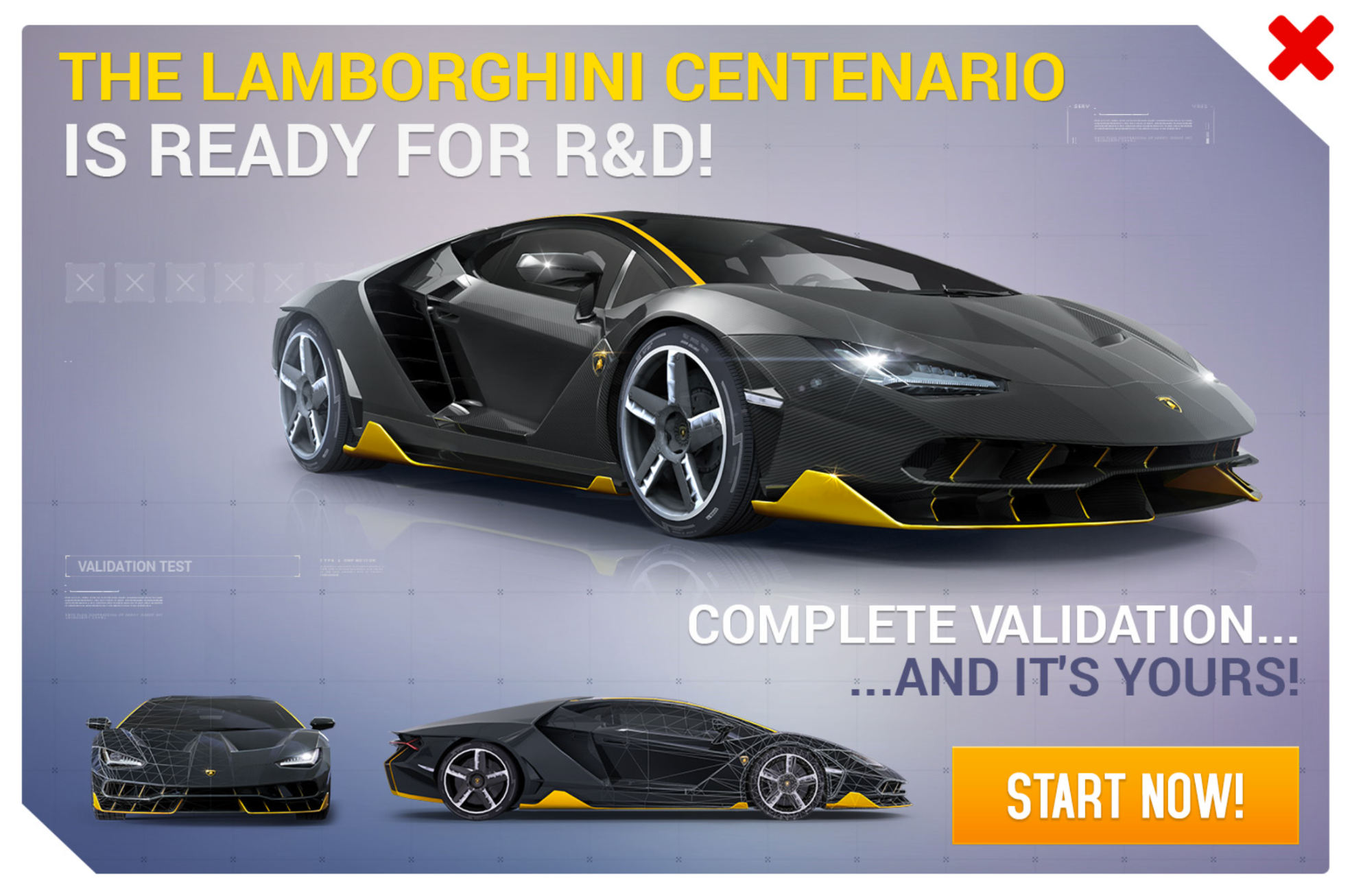 Research & Development/Lamborghini Centenario LP 770-4 | Asphalt Wiki |  Fandom
