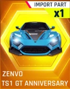 Zenvo TS1 GT Anniversary Epic Import Part (Asphalt 9)