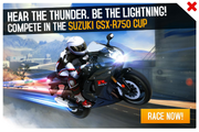 Suzuki GSX-R750 Cup Promo