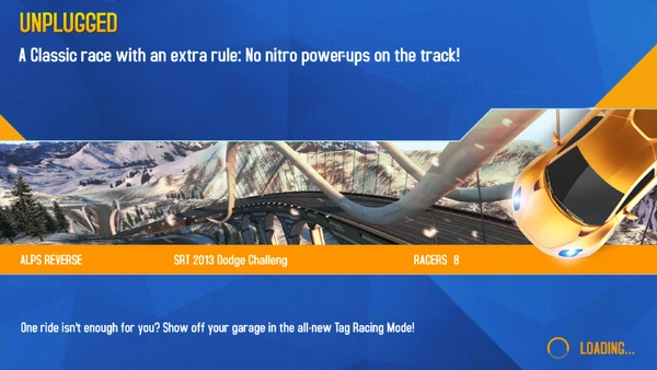 Car Mastery Challenge of type 'Unplugged' loading screen