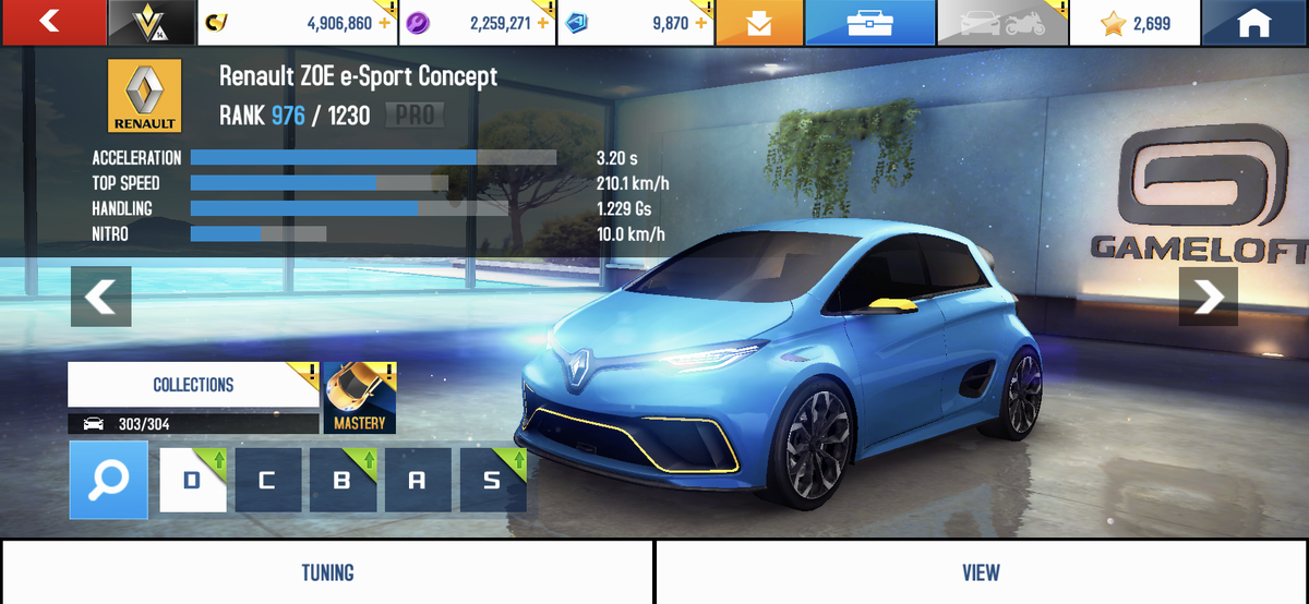 Renault Zoe e-Sport Concept, Asphalt Wiki