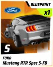AL Ford Mustang RTR Spec 5-FD Blueprint