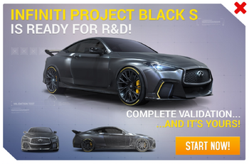 Infiniti Project Black S R&D Promo