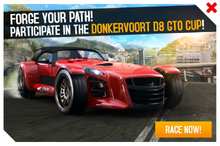 D8 GTO cup