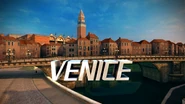 A view of Venice with the Campanile in the backdrop.