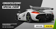 Promo Ad for Koenigsegg Jesko Special Event