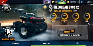 The DeLorean DMC-12 at Maximum Level