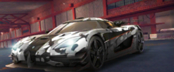 A8 Koenigsegg One-1 in-game art