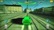 An infected RUF RT 12 S racing in London.
