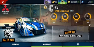 The Mitsubishi R5 at Maximum Level