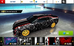 Camaro GS Decal 10