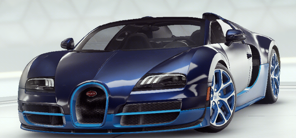 car race bugatti 3d max