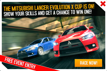 Cup ad Mitsubishi Lancer Evolution X.png