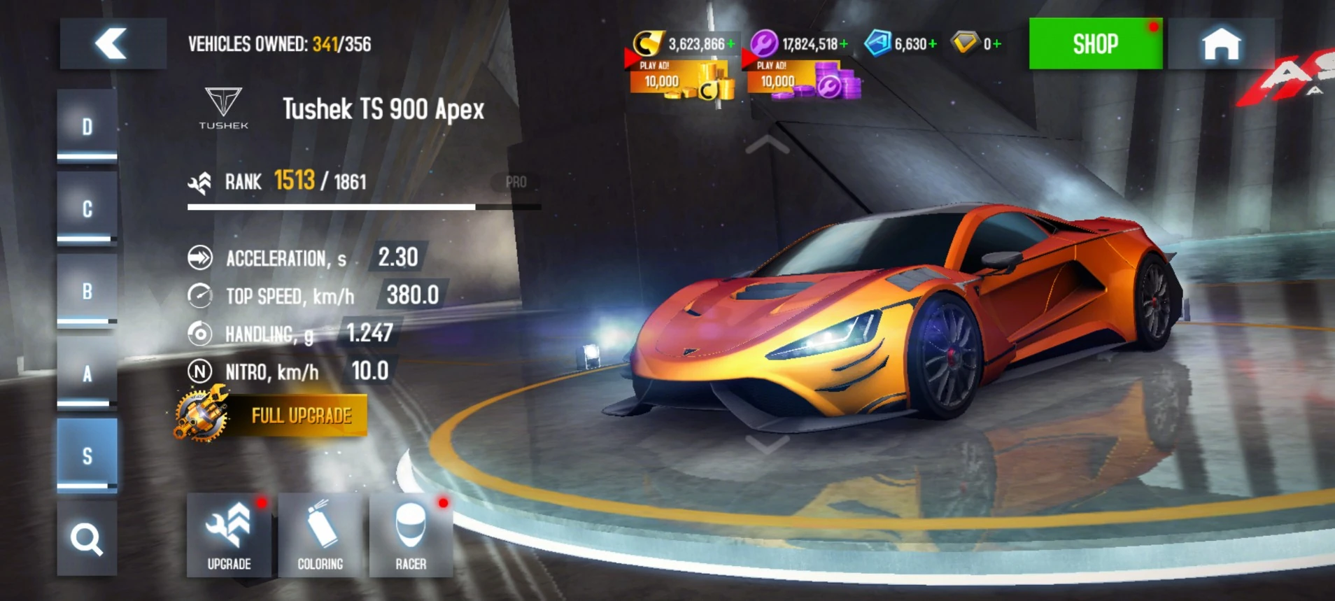 Tushek TS 900 Apex | Asphalt Wiki | Fandom