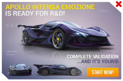 Apollo Intensa Emozione R&D Promo