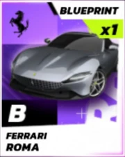 ALU Ferrari Roma Blueprint