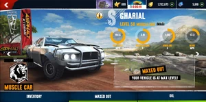 The Gharial at Maximum Level