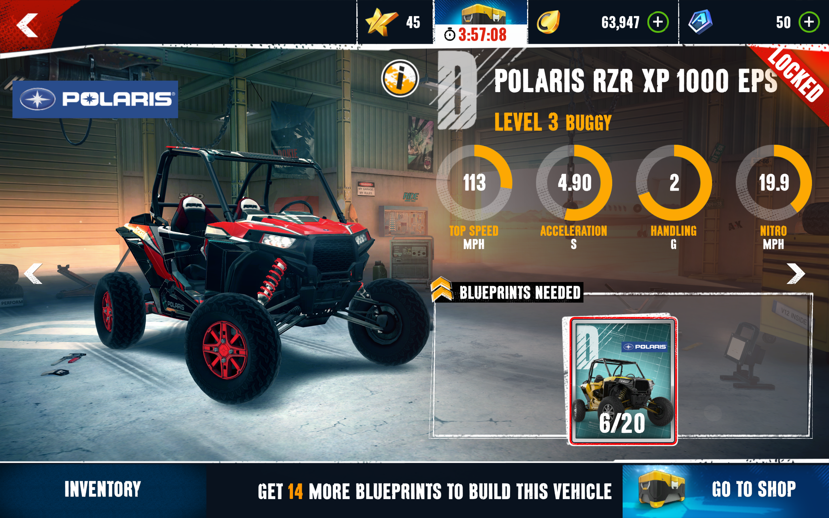 New Polaris RZR XP 1000 Sports EPS