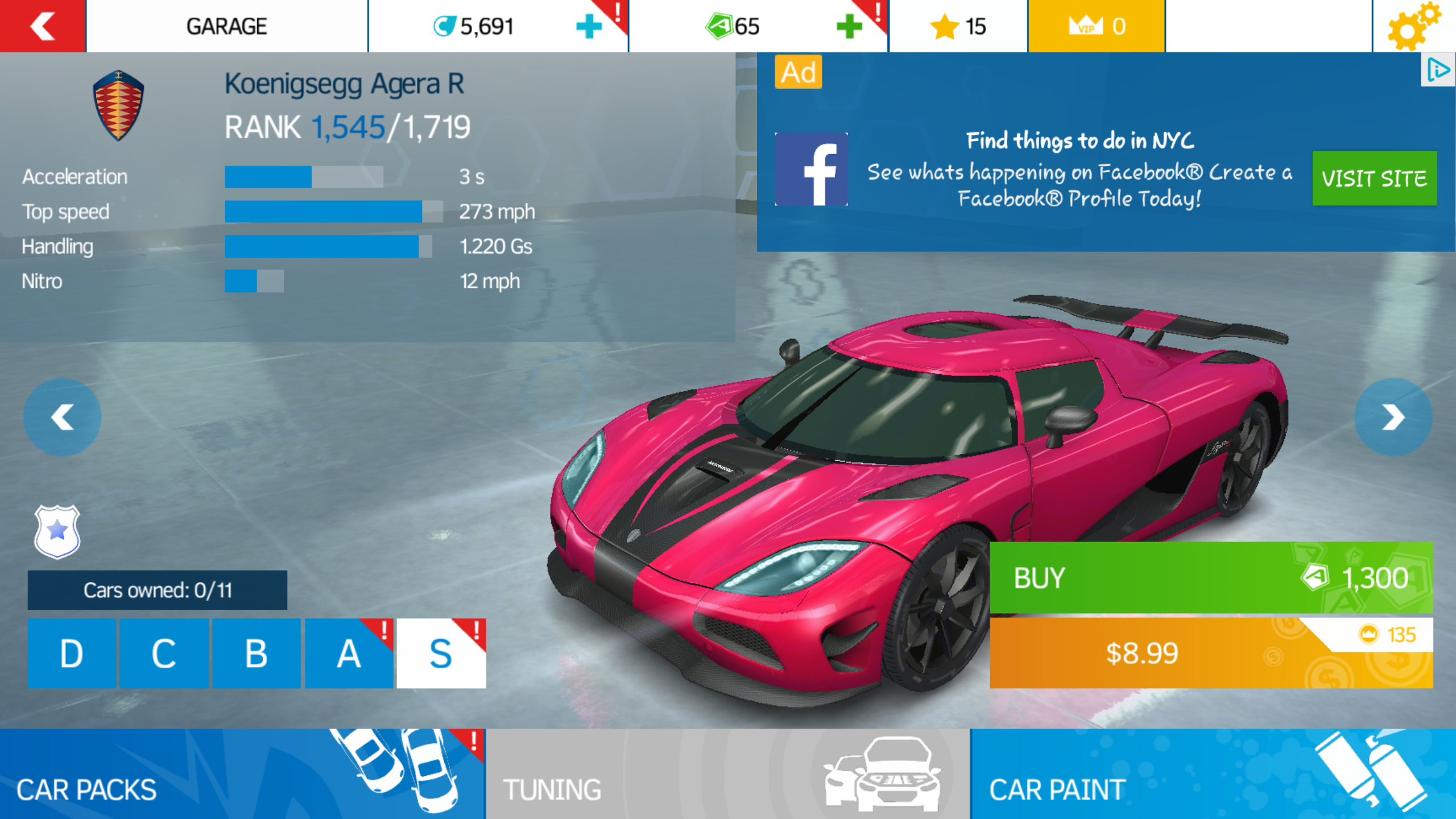 Asphalt 9 Legends, asphalt 7 Heat, koenigsegg One1, asphalt 8